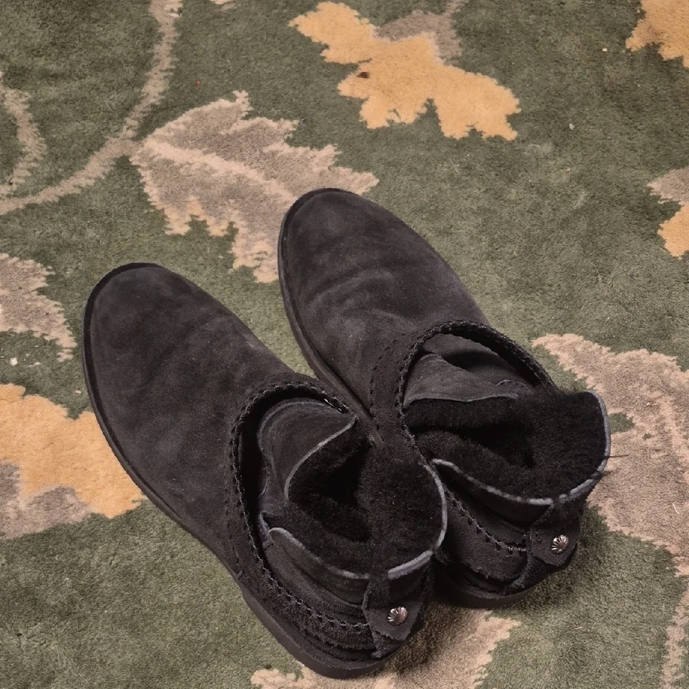 UGG Black Winter & Rain Boots